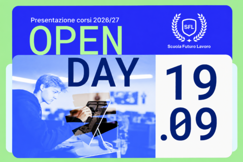 Card azzurra che riporta la data del 19 settembre