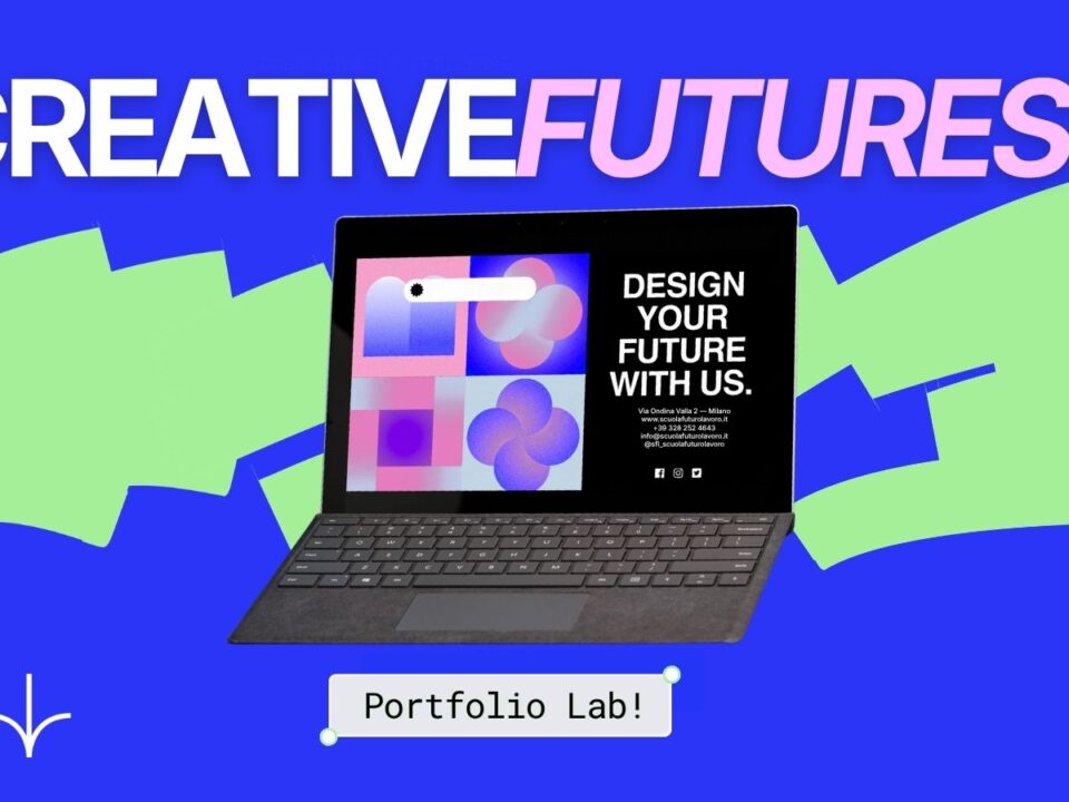 Creative Future - locandina del corso di Portfolio Lab